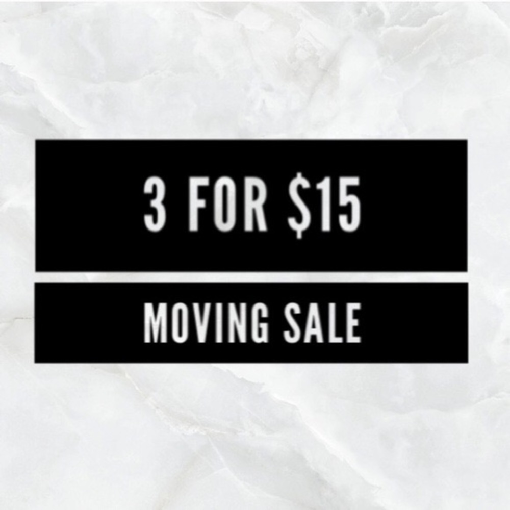 3 for 15 all tops!!